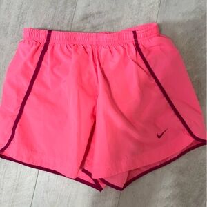 Nike Women's Bright Pink Athletic Shorts